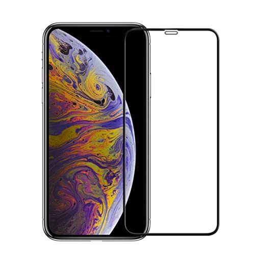 im77r Premium-3D-Displayschutzfolie, Hartglas, transparent, 9H, kompatibel mit Apple iPhone 12/12 Pro, kratzfest, stoßfest, einfache Installation, Hartglas