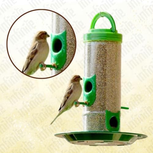 Image of Bird Feeder - Hanging Feeder for Outdoor Garden & Balcony (Pack of 2)