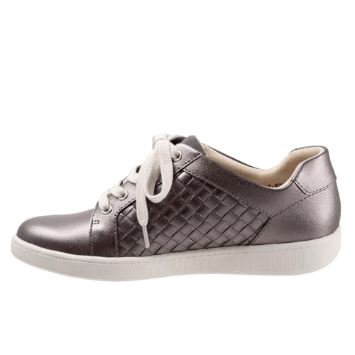 Image of Trotters Women's Active /Sport Sneaker, Pewter, 6