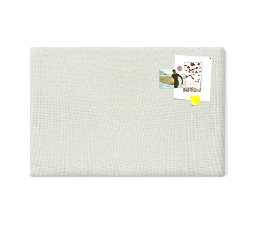Pro-Graphx Fabric Bulletin Board Pinboard, 24 By 36 Inches, Stone #TOP3