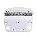 LYWS Chrome Tremolo Vibrato Tailpiece Bridge for Mustang Guitar Replacement Parts