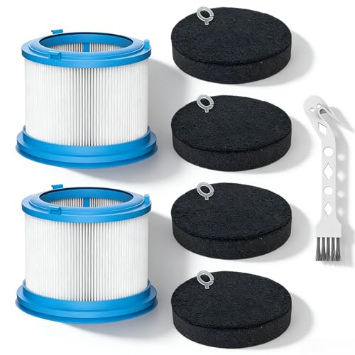 Filtres aspirateur Bissell PowerClean haute efficacité avec 4 filtres pré-moteur