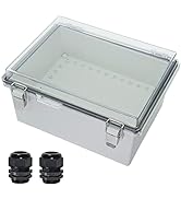 Zulkit Junction Box ABS Plastic Dustproof Waterproof IP65