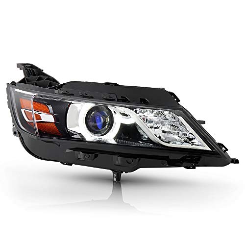 VIPMOTOZ Right Xenon HID Projector Headlight For 2018-2020 Chevy Impala LTZ Premier Passenger Side Black Housing OE-Style Headlamp Assembly Replacement