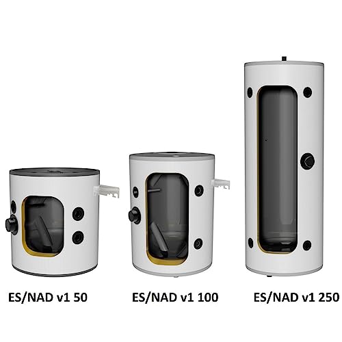 50- 250 Liter Pufferspeicher ohne Wärmetauscher, mit Aufnahme für Heizelement, inkl. fester Isolierung und pulverbeschichteten Blechmantel 50- 250 Liter ideal für Wärmepumpen-5