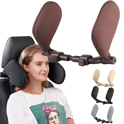 Almohada de reposacabezas para asiento de auto ajustable miniatura 1