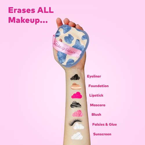 Makeup Eraser, Conjunto de 7 dias, apague toda a maquiagem com apenas água, incluindo rímel impermeá
