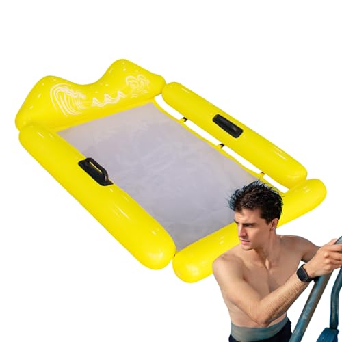 Hamac d'eau gonflable pour des vacances relaxantes à la plage et des après-midis au lac