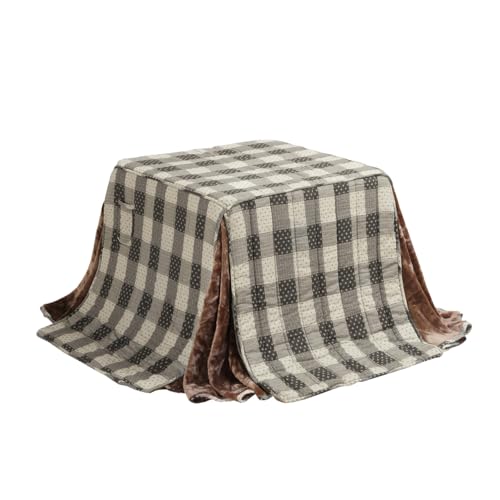 ダイニングこたつ用掛布団 ブランチ 80x80cmこたつ用(240x240cm)