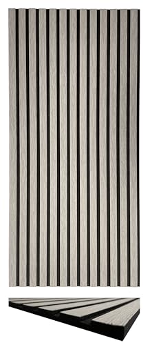 Paneles 3D de madera, decorativos paneles para pared y techo (11002B). Aislamiento acústico de fieltro de tereftalato de polietileno (PET)