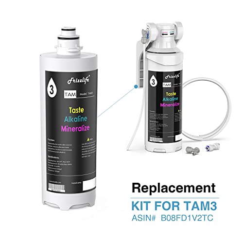 Frizzlife Replacement Filter Cartridge for PD600-TAM3 Alkaline Filter - Ideal for TAM3 Users
| Frizzlife FZ-4 Replacement Cartridge for TAM3 Filter System - Perfect for PD600-TAM3 Users
| Frizzlife Replacement Filter Cartridge FZ-4 - Essential for T