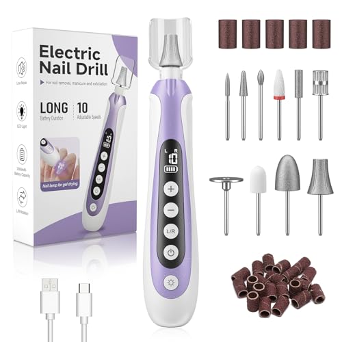 Lilonthy Nail Drill (Purple)
