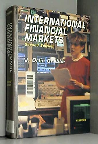 International financial markets 0444015981 Book Cover