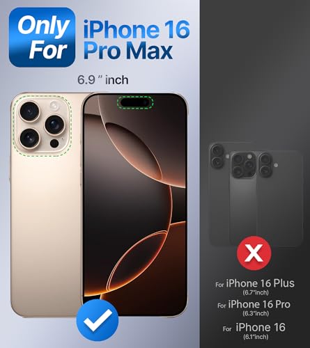 Image of SHIELDS UP for iPhone 16 Pro Max Back Cover Case with Stand, Phone Case Clear with Double Ring Holder [Adjustable & Foldable] Shockproof Protective Cover for iPhone 16 Pro Max 6.9 inch - Clear