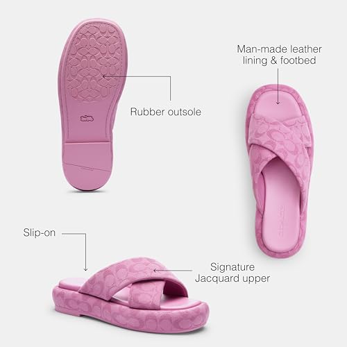 Coach Women's Penelope Signature C Sandal Platform3