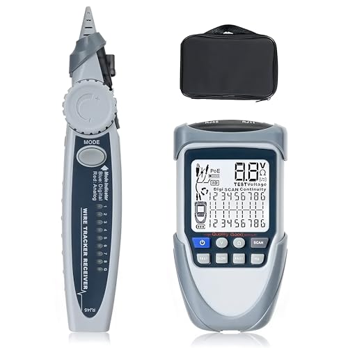 Détecteur de ligne téléphonique POE ET612 pour repérer facilement vos câbles muraux