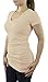 Belle Donne- Women's Short Sleeve V-neck T-shirt Plus Size Various Solid Colors