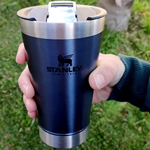 Copo Têrmico Gelado/quente Com Tampa 473ml Tipo Stanley - AZUL