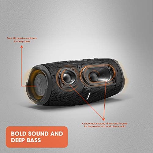 JBL CHARGE 5 - Portable Waterproof (IP67) Bluetooth Speaker with Powerbank USB Charge out, 20 hours playtime, JBL Partyboost (Black) - 1