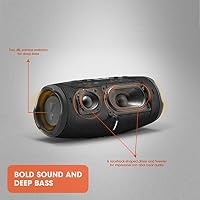 JBL CHARGE 5 - Tragbarer Bluetooth-Lautsprecher mit IP67-Wasserschutz und USB-Ladeanschluss - Blau – Ansicht 2