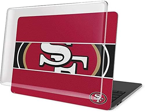 Skinit Case + Skin Compatible with MacBook Pro 13in M1 (2021) - Officially Licensed NFL San Francisco 49ers Zone Block Design