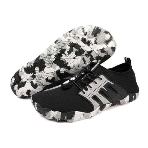 Zapatillas barefoot de 5 dedos unisex con horma ancha y orificios de drenaje