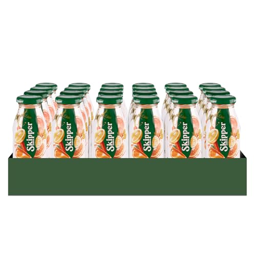 Succo di Frutta Gusto Ace Senza Zuccheri Aggiunti, Linea Bar in Bottiglietta di Vetro - Bevanda a base di Frutta e Verdura con Arancia, Carota, Limone (200ml x 24 Pezzi)