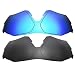 IMYTPFT Compatible/Replacement For Lenses oakleys EVZero Range Blue/Black Polarized