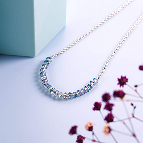 Essie Odila 21St Birthday Anklet Gift For Women 925 Sterling Silver Sweet 21 Ankle Bracelet With Crystal Beads Jewelry For Daughter Sister Niece #TOP2