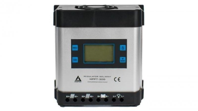 Azo Solarny Regulator ładowania MPPT 12/24-30A wyświetlacz LCD