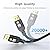 Diyanisly 8K DisplayPort Cable 6.6FT, Braided High-Speed DP 1.4 Cable, Support 32.4Gbps 8K@60Hz 4K@120Hz 2K@240Hz, High Refresh Rate Durable Flexible Cord for HDR DSC, Gaming Monitor/Graphics Card etc