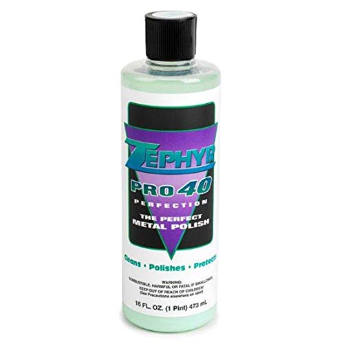Zephyr Pro-40 Perfection Metal Polish - 16 Oz