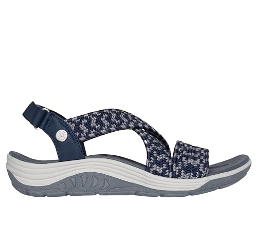 Skechers SKECHERS WOMEN'S MARTHA STEWART REGGAE CUP - COASTAL TRAIL,NVGY,8M