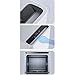 Home Kitchen 22 Inch Countertop Dishwasher with 5 Washing Cycles with Stainless Steel Interior and 6 Place Settings Rack Silverware Basket