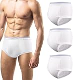 Men's Urinary Incontinence Underwear Mens Incontinence Briefs Washable Reusable Incontinence Boxers Briefs