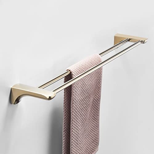 Porte-serviette mural double pôle FBSHAD A pour salle de bain