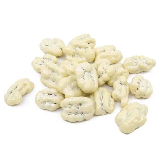 NOIX DE PECAN ENROBEE CHOCOLAT BLANC DUBAI 100g CROQUANTES ET FONDANTES RECETTE GOURMANDE QUALITÉ PRENIUM ENROBAGE CHOCOLAT BLANC