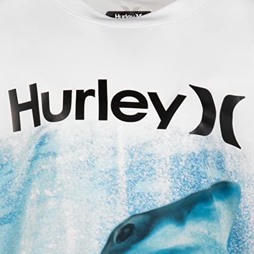 Image of Hurley Boys' Icon UPF 50+ Rash Guard Swim