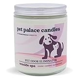 Pet Palace Candles - Odor Eliminator Candle, Incredible Scents - 100% Soy - Neutrolizer Eliminates Odors from Pets, Smoke, Urine, and More. Eco-Friendly and Non-Toxic (Seaside Spa)