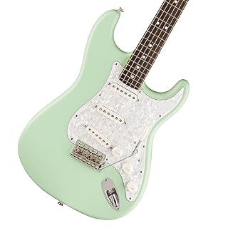 Fender Cory Wong Stratocaster RW Limited Edition Surf Green – Guitare Électrique Signature - Les Beatles, Paul McCartney, John Lennon, RIngo Starr, George Harrison