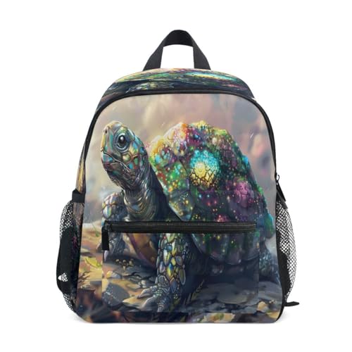 ALAZA Sea Turtle Color Toddler Backpack Kid's School Bag Preschool Kindergarten Elementary School for Boys Girls