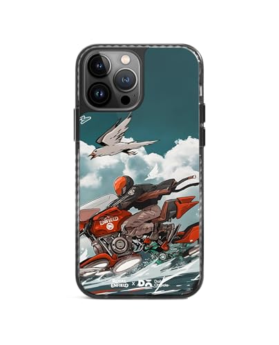 Image of DailyObjects Freedom Life Freedom Ride Stride 2.0 Magnetic Case Cover Compatible with iPhone 14 Pro Max | Wireless Charging Slim Back Cover | 2 Layer Edge Protection & Shockproof