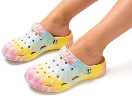 Image of Gaatpot Mens Womens Garden Clogs Shoes with Arch Support Unisex Gardening Slip on Sandals Beach Slippers Shoes Clog