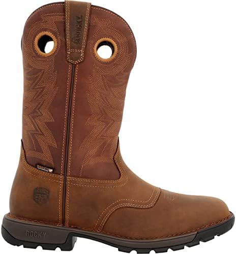 Rocky Men's Legacy 32 Western Boot, Brown, 13 | Image 6