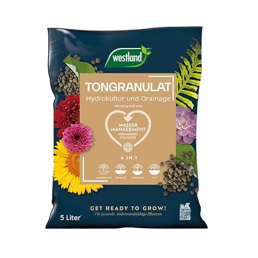Westland Tongranulat, 5 l – Pflanzgranulat ideal für Hydrokultur, Drainage Substrat ohne chemische Zusätze, für Innen- und Außenbereich