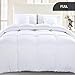 Utopia Bedding Comforter Duvet Insert, Quilted Comforter with Corner Tabs, Box Stitched Down Alternative Comforters Full Size (White)