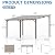 Airwire 10x14 FT Gazebo, Outdoor Gazebos on Clearance with Aluminum Frame, Wall Mounted Gazebo & Pergola, Lean to Gazebo Awnings for Patio, Decks, Porch and Backyard