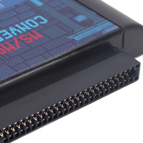 Image of Gugxiom Game Card Converter for Retron 5 /3 /2, Mega Drive & Genesis, MS to MD Adapter for Classic Gaming & Retro Console (Black Transparent)