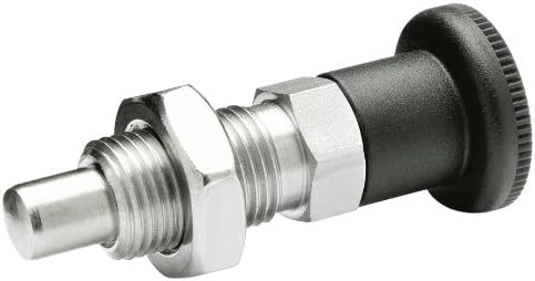 GN 817-NI Series Stainless Steel Non Lock-Out Type Indexing Plunger with Multiple Pin Lengths with Pull Knob (Оne Расk)
