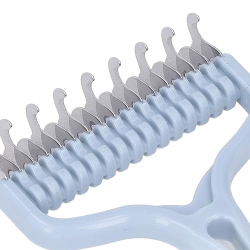 Pente Depilador Dupla FaceRemove Pelos Caídos Com Segurança Prepara e Remove Emaranhados para Cães e